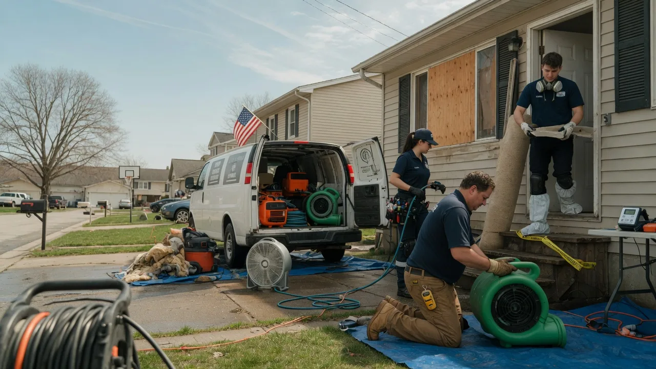 Water Damage Restoration in Waverly, OH near me